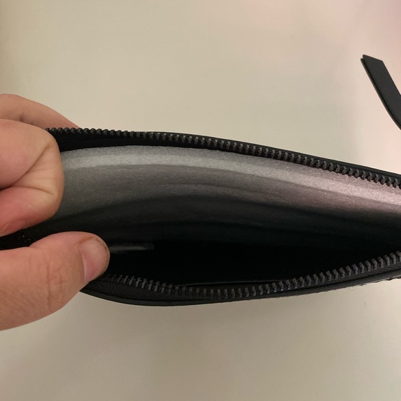 St. John black woven clutch - Picture 2 of 6